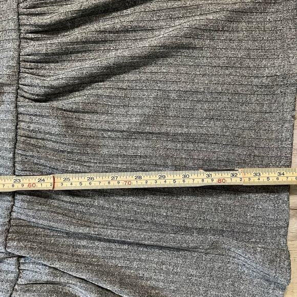 NWT Women’s AGB Dress Heather Grey ribbed knit comfort long sleeve size XL - Picture 12 of 14